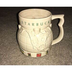Starbucks ceramic world‎ coffee mug, non-slip bottom